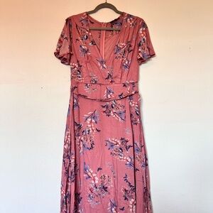 Lulu’s Pink Floral Dress